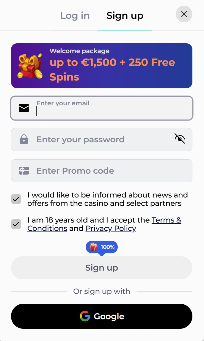 How to register at Kinghills Casino